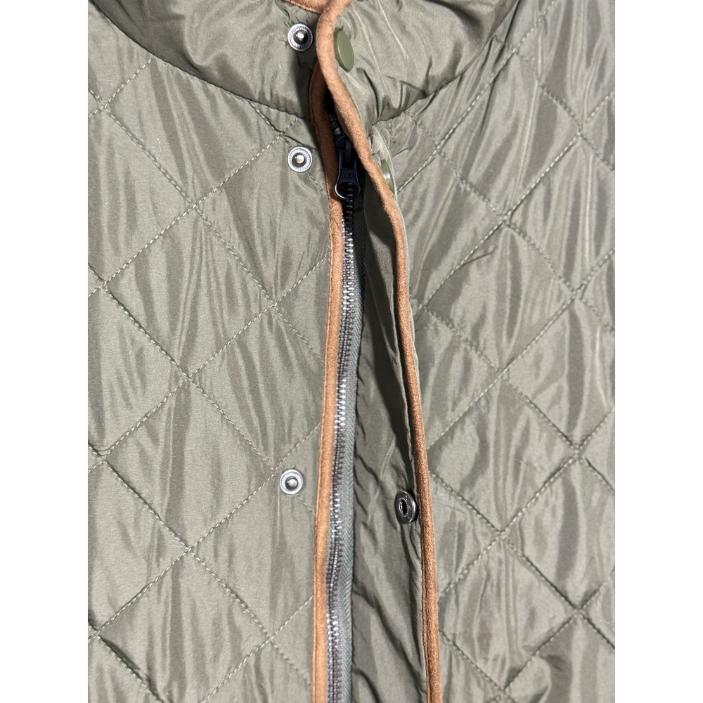 FX Fusion Quilted Field Vest Men's Size 2XL Fleece Lined Full Zip Snap Pockets - Picture 8 of 8